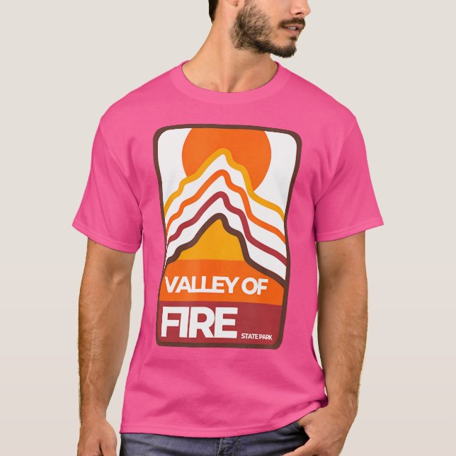 Camiseta Vale do Fogo Nevada - Hikin Montanheira Retrominim (Frente)