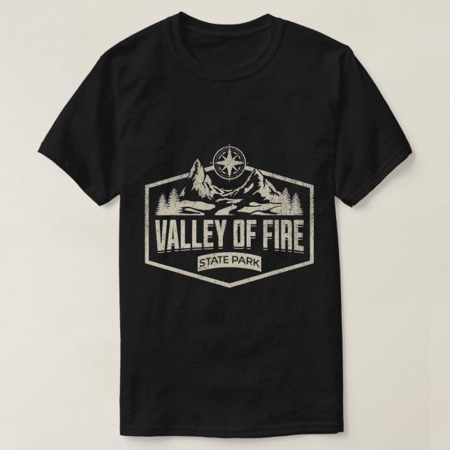 Camiseta Vale do Fogo State Park T-Shirt (Frente do Design)