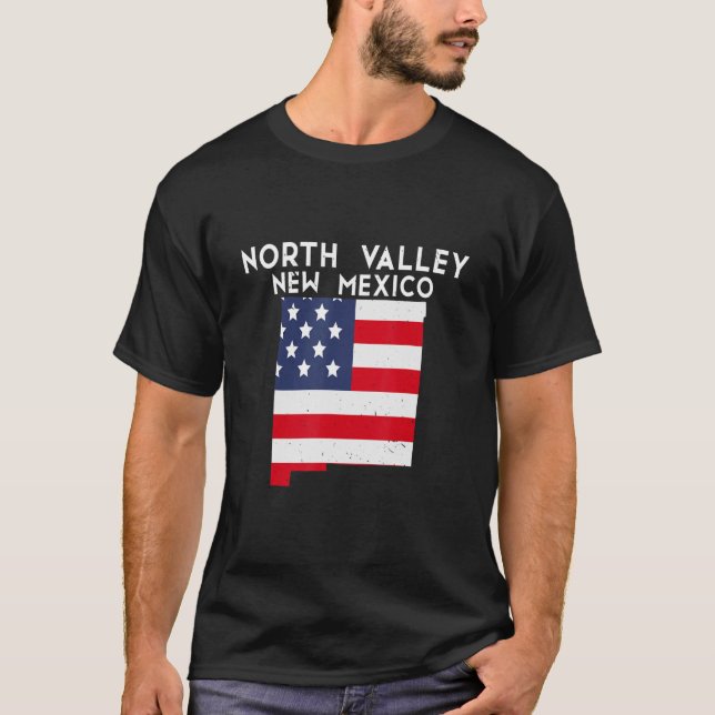 Camiseta Vale do Norte dos EUA Viagem Novo México (Frente)
