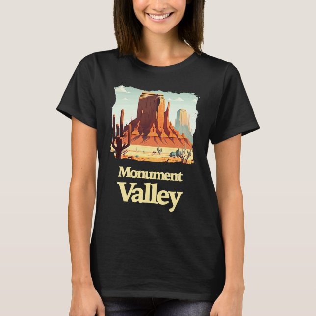 Camiseta Vale dos Monumentos Utah (Frente)
