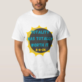 Camiseta vale duas vezes o eclipse solar da vida