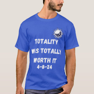 Camiseta vale duas vezes o eclipse solar da vida