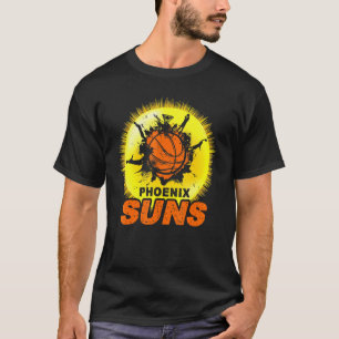 Camiseta Vale Pixel Sun Rise Phoenix Arizona Basketba