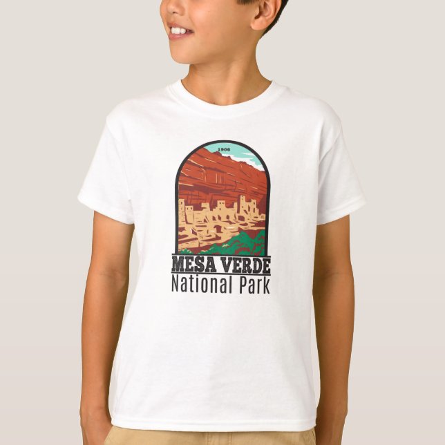 Camiseta Vale Verde Parque Nacional Colorado Colorful Vinta (Frente)
