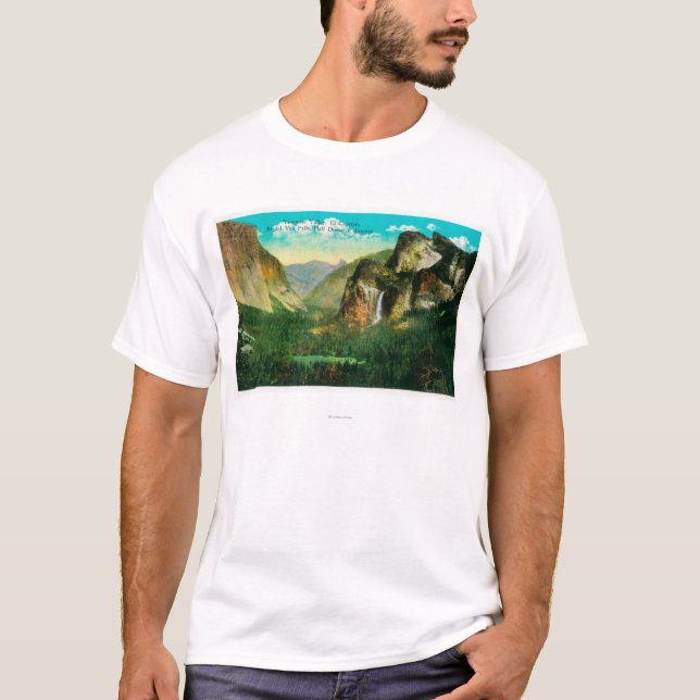 Camiseta Vale ViewYosemite de Yosemite, CA (Frente)