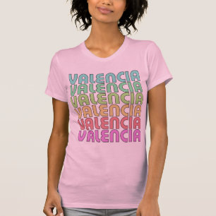 Camiseta Valência cor-de-rosa Valência