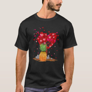 Camiseta Valente do ananás Fruta do ananás do abacaxi
