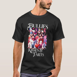 Camiseta Valentim dos Bullies Beijos de Bulldog Francês Far