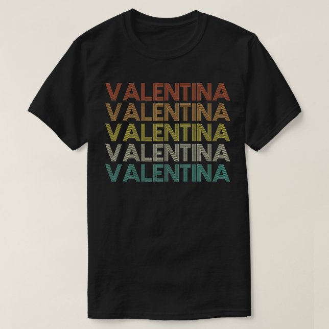Camiseta Valentina (Frente do Design)
