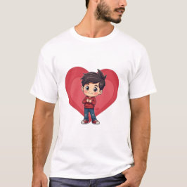 Camiseta Valentine Boy