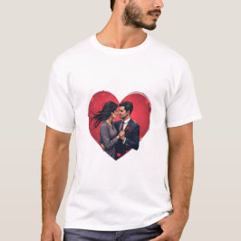 Camiseta Valentine Couple