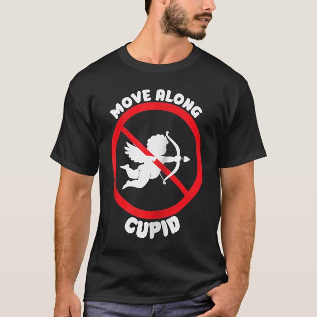 Camiseta Valentine Cupid Anti Valentines Day  Anti Valentin (Frente)