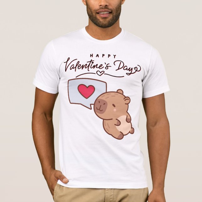 Camiseta Valentine Day Love (Frente)
