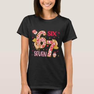 Camiseta Valentine Grunge 67 Dito Engraçado Seis Sete Valen