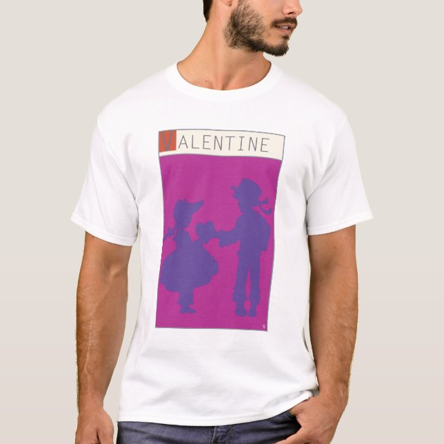 Camiseta <Valentine> pelo mineiro de Steve (Frente)