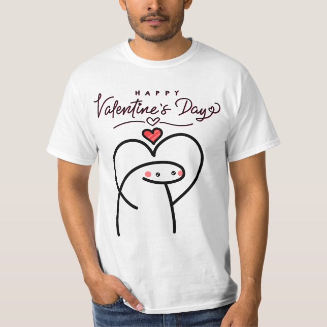 Camiseta Valentine’s Day Love Charm (Frente)