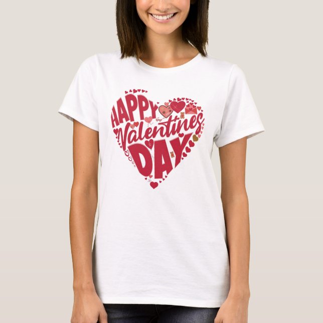 Camiseta Valentine’s Day Love Charm (Frente)