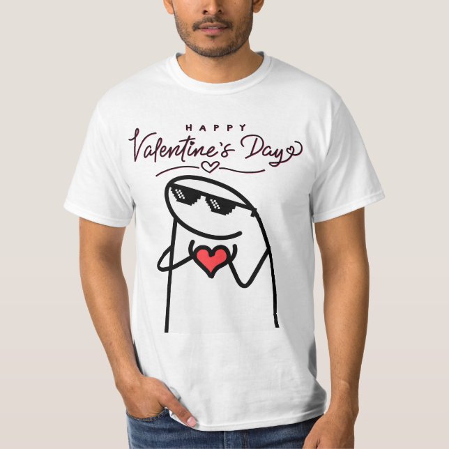 Camiseta Valentine’s Day Love Charm (Frente)