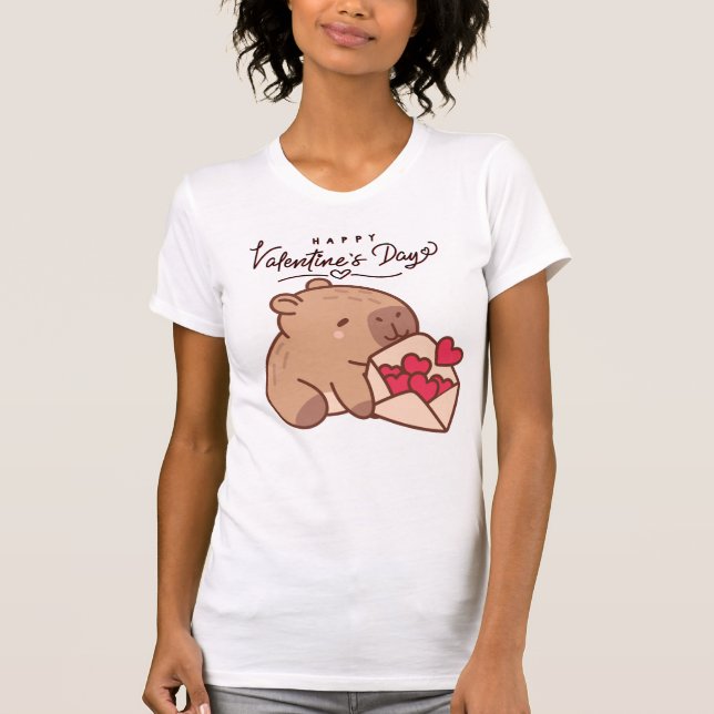 Camiseta  Valentine’s Day Love Pillow (Frente)