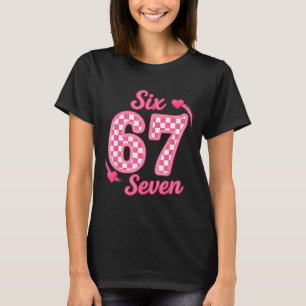 Camiseta Valentine Six Seven Engraçado 67 Meme Geração Alph