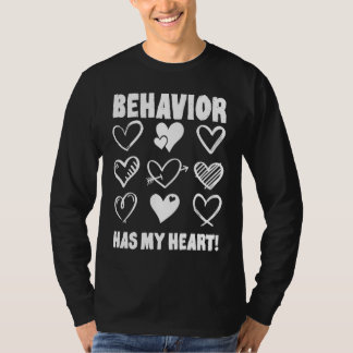 Camiseta Valentine's Day Behavior Has My Heart Appreciation