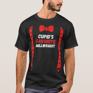 Camiseta Valentines Day Custome cupids favorite Millwright 