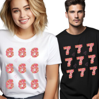 Camiseta Valentine's Day Gen Alpha Meme 6 7 