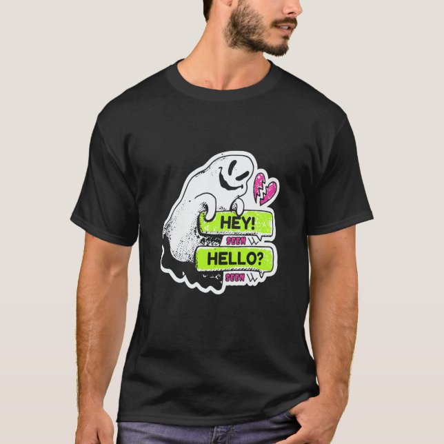 Camiseta Valentine's Day Outfit Ghosting Anti Valentine's D (Frente)