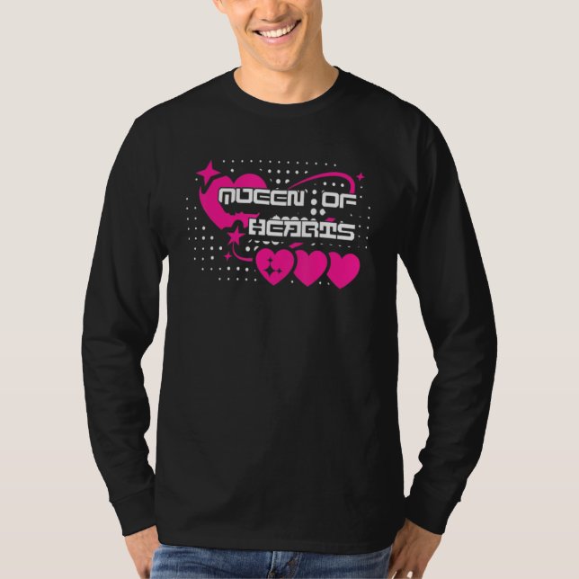 Camiseta Valentines Day Queen Of Hearts 4 (Frente)