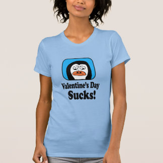 Camiseta Valentine's Day Sucks Penguin