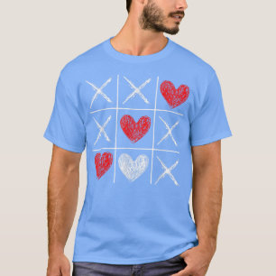 Camiseta Valentines Day Tic-Tac-Toe XO-XO Funny Valentine G
