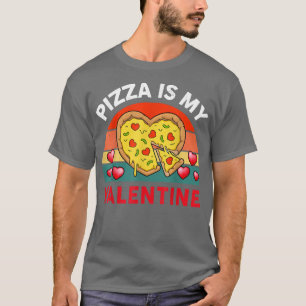Camiseta Valentines Daytoddler Boy Heart Pizza Is My Valent