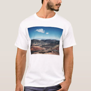 Camiseta Vales coloridos da montanha em torno dos