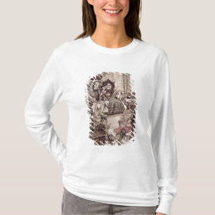 Camiseta Valete de Arthur Rackham   antes do rei e da