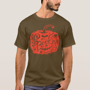 Camiseta Valete mestiço de lanterna Design do Halloween 