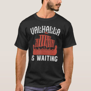 Camiseta Valhalla Está Esperando Pagan Scandinavian Norse V