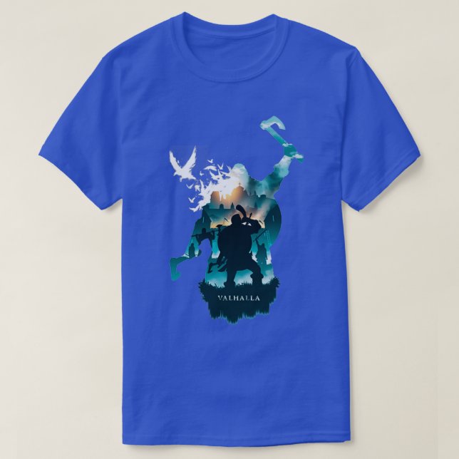 Camiseta Valhalla Vikings 1 (Frente do Design)