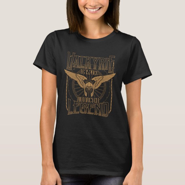 Camiseta Valkyrie F6 1520cc Motocicleta Biker (Frente)