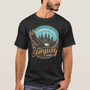 CAMISETA VALKYRIE TEMPORADA DE ACAMPAMENTO FLORESTAL DE VER