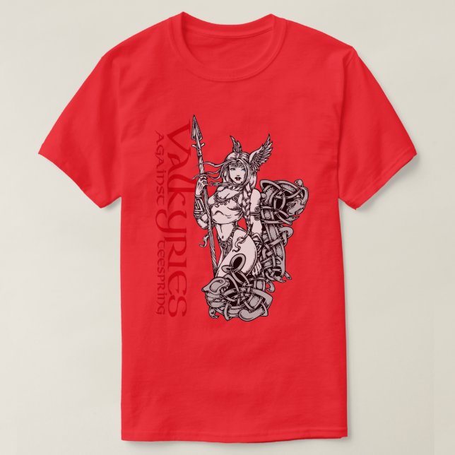 Camiseta Valkyries Contra (Frente do Design)