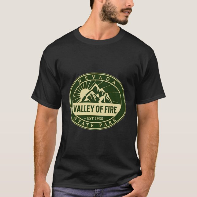 Camiseta Valley State Park Nevada Nature Hike Outdo (Frente)