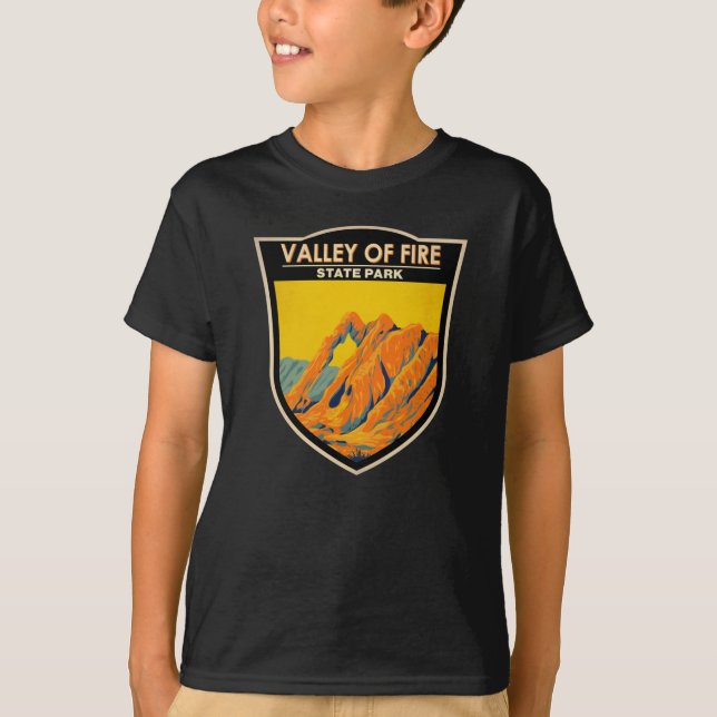 Camiseta Valley State Park Nevada Vintage T-Shirt (Frente)