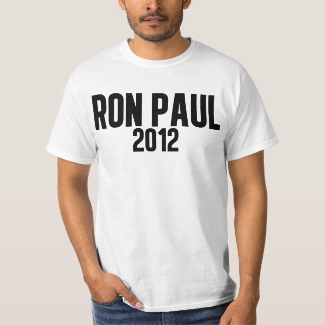 Camiseta Valor de Ron Paul 2012 (Frente)