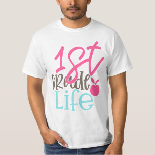 Camiseta Valor masculino branco design de grau 1rua