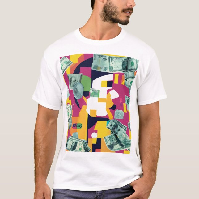 Camiseta Valor na Vibrância: A Arte do Preço (Frente)
