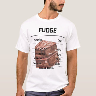 Camiseta valor nutricional dos casais de correspondência de
