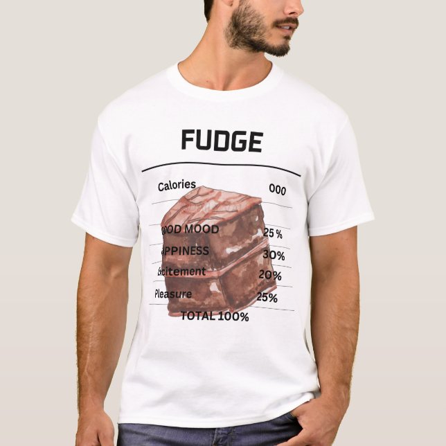 Camiseta valor nutricional dos casais de correspondência de (Frente)