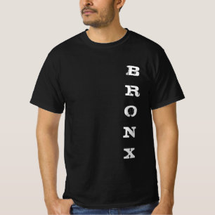 Camiseta Valor Preto De Nova Iorque Nyc Clássico De Texto 