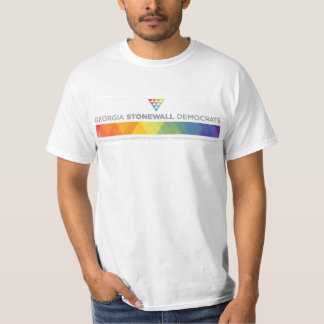 Camiseta Valor t de Geórgia Stonewall Democratas