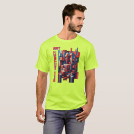 Camiseta Valores coloridos ordenados aleatoriamente